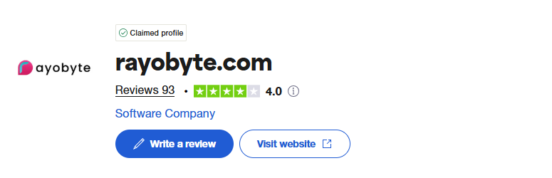 Trustpilot Rating
