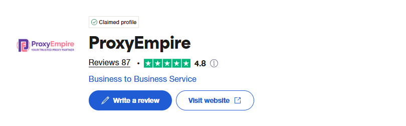 Trustpilot Rating